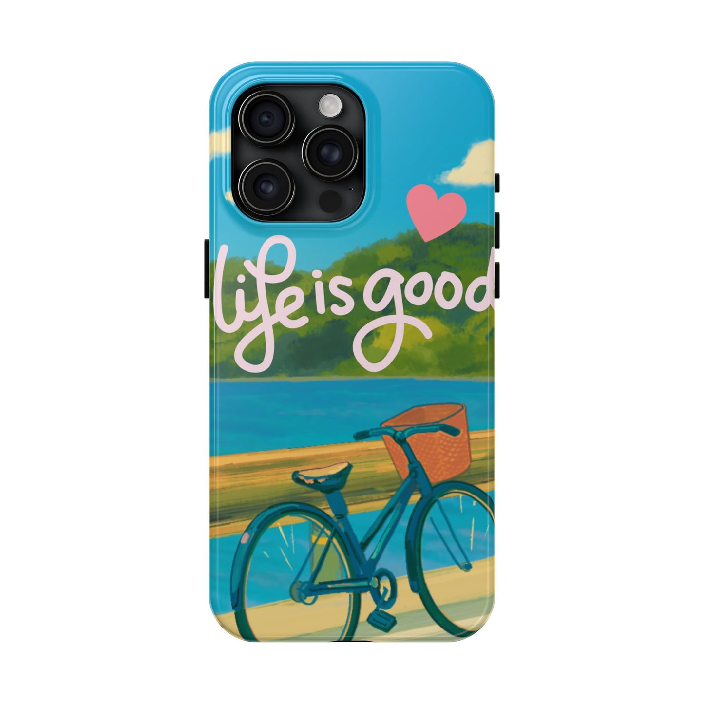 Vibrant Bicycle Design - Phone Case