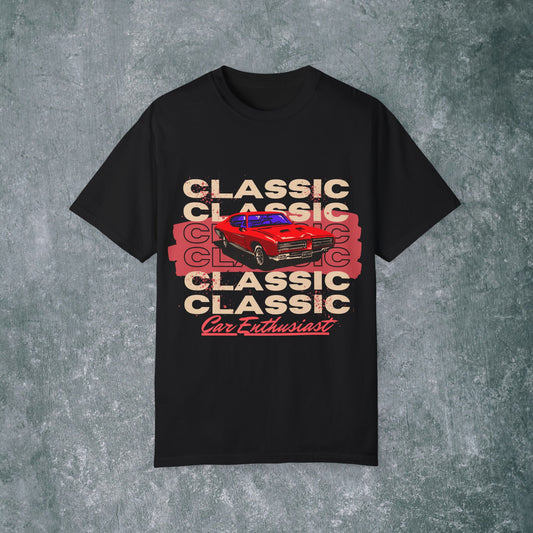 Classic Car Enthusiast Unisex Garment-Dyed T-Shirt