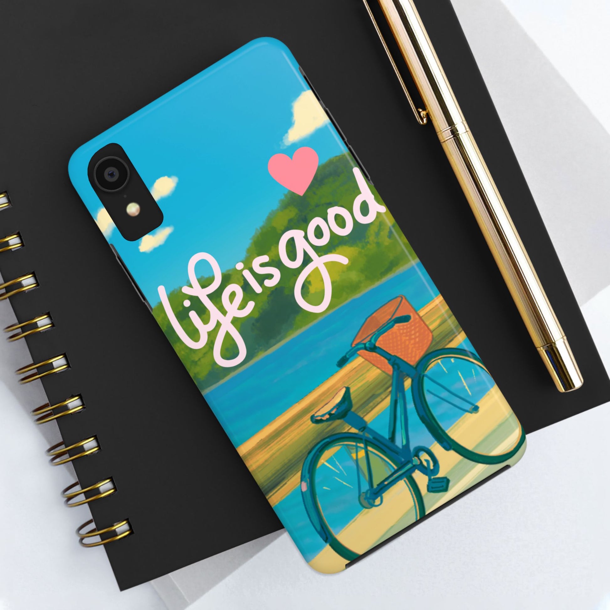 Vibrant Bicycle Design - Phone Case