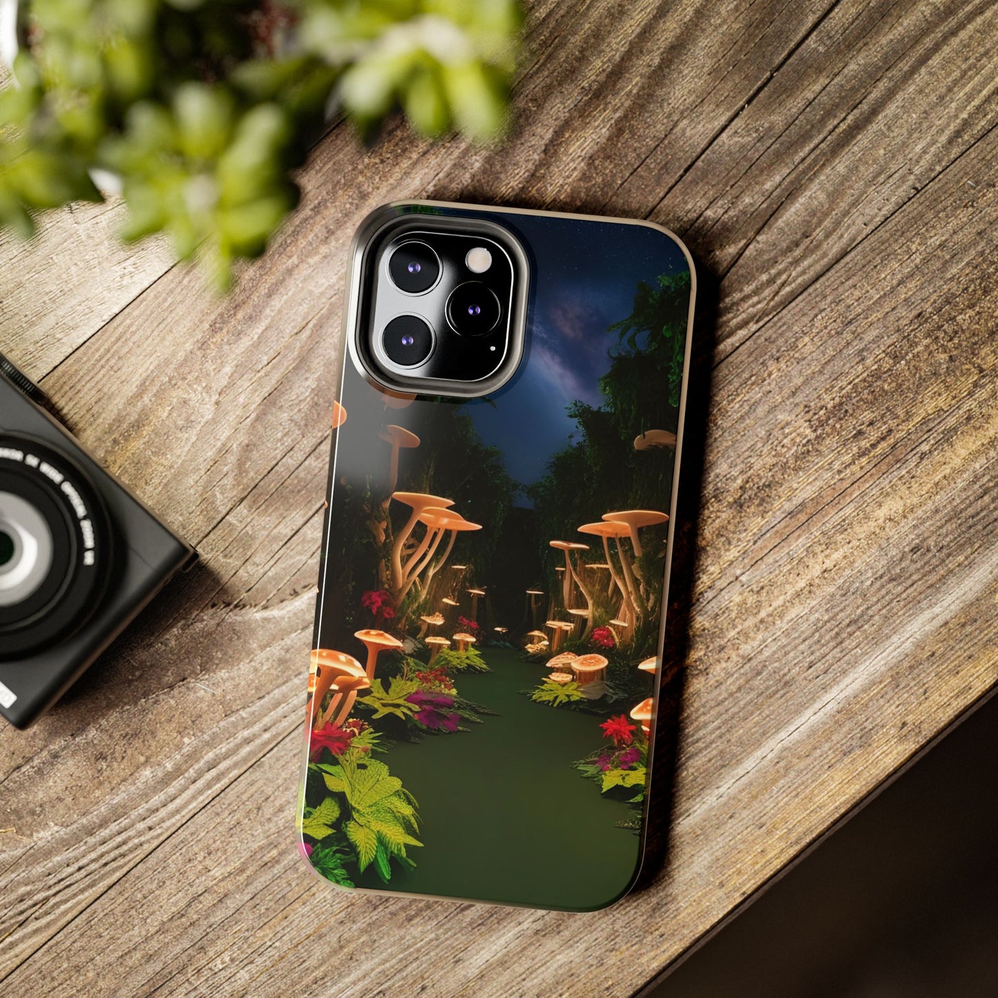 Mushroom Forest Tough Phone Case