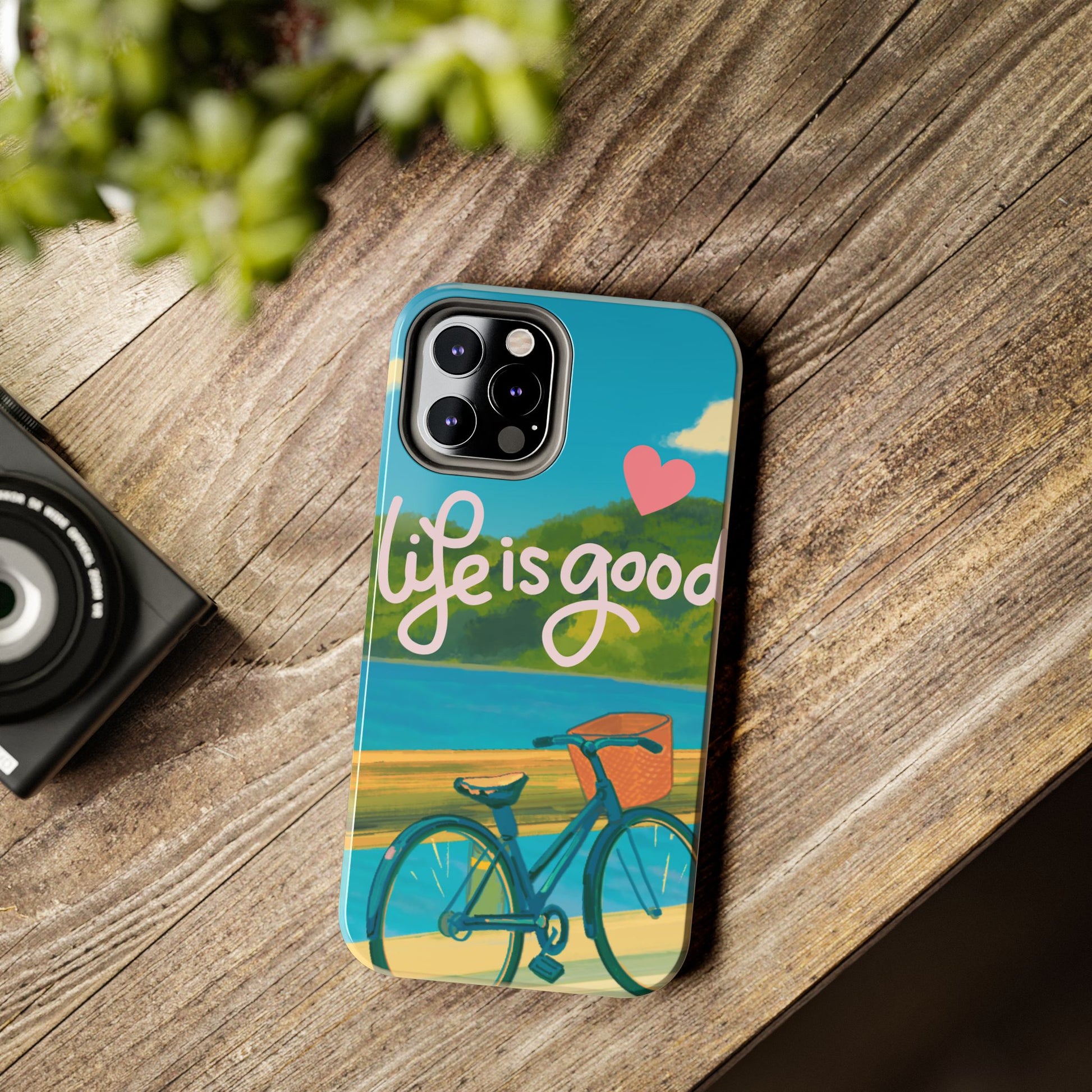 Vibrant Bicycle Design - Phone Case