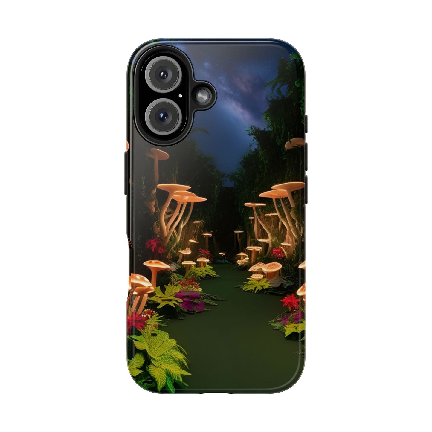 Mushroom Forest Tough Phone Case