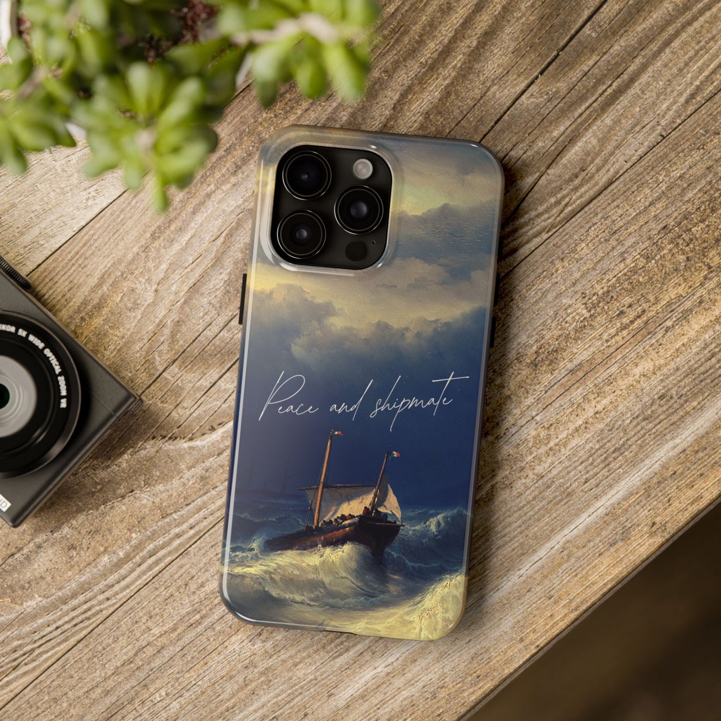 Artistic Phone Case - "Peace and Disparate" Design