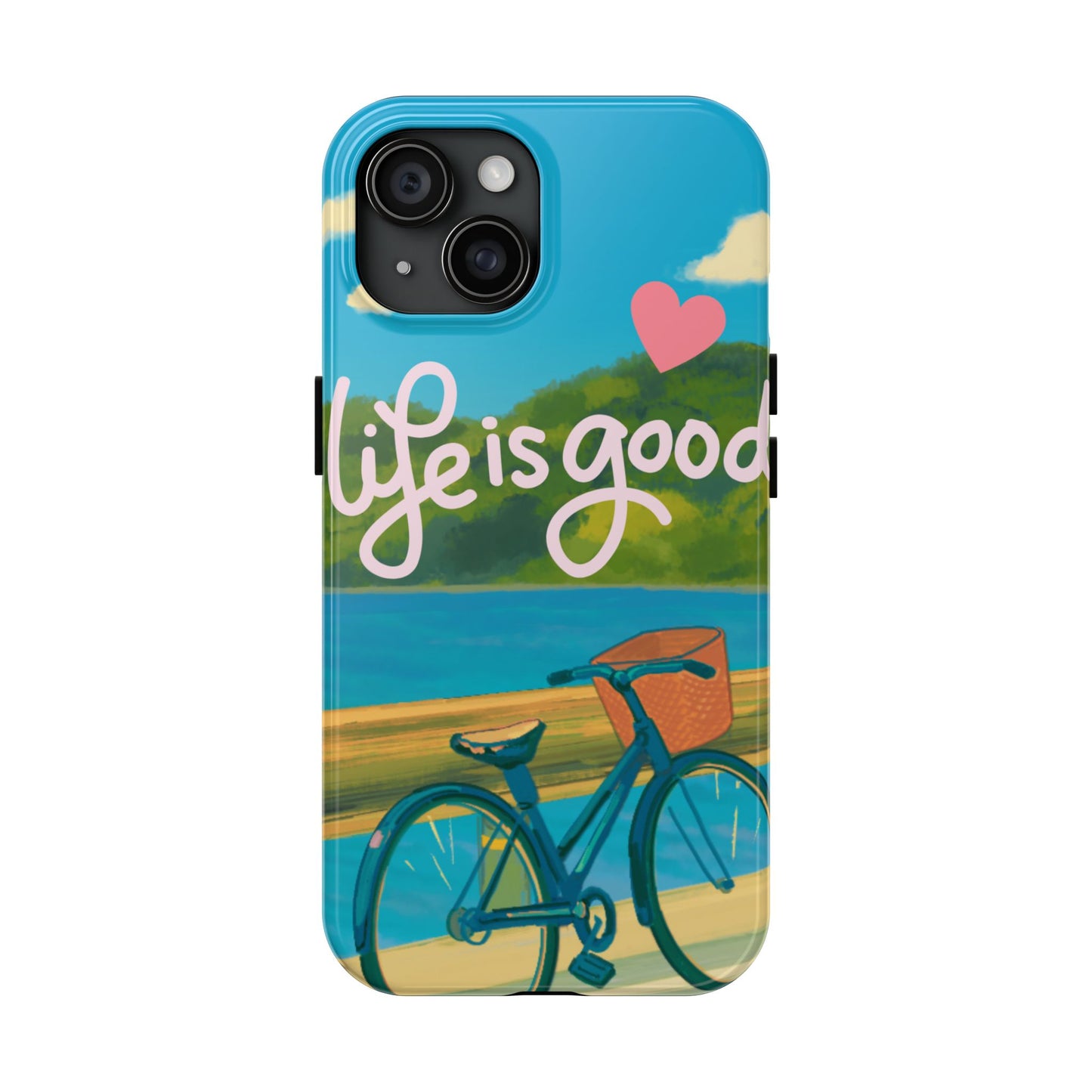 Vibrant Bicycle Design - Phone Case
