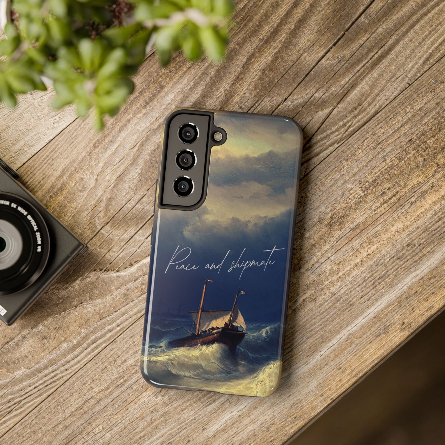 Artistic Phone Case - "Peace and Disparate" Design