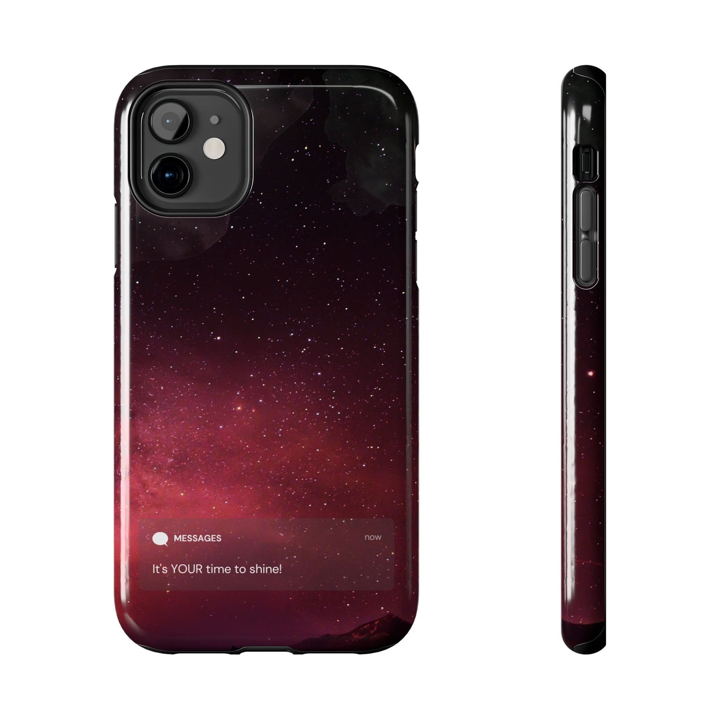Phone Case - Galaxy Starry Night Tough Case - It's YOUR Time to Shine