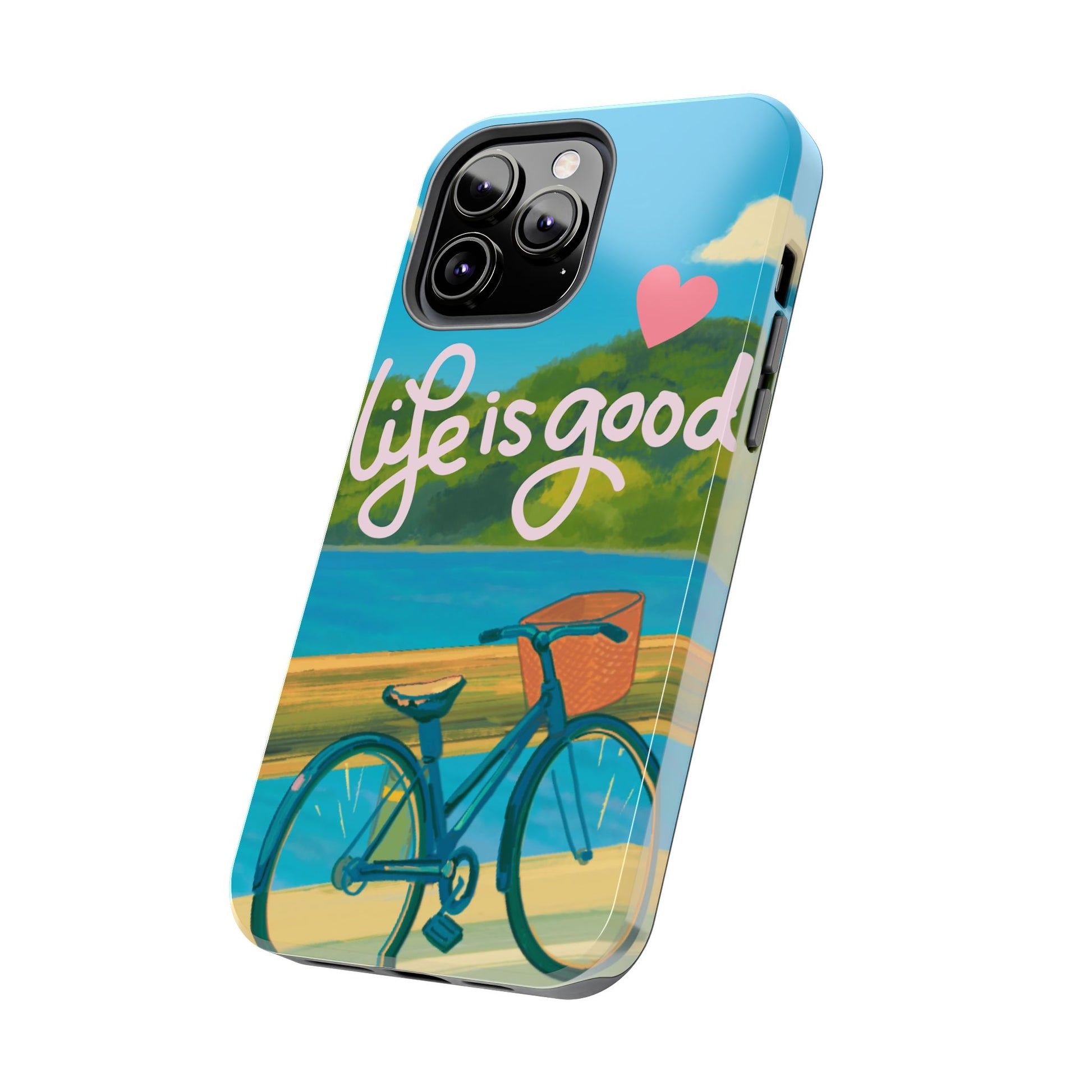 Vibrant Bicycle Design - Phone Case