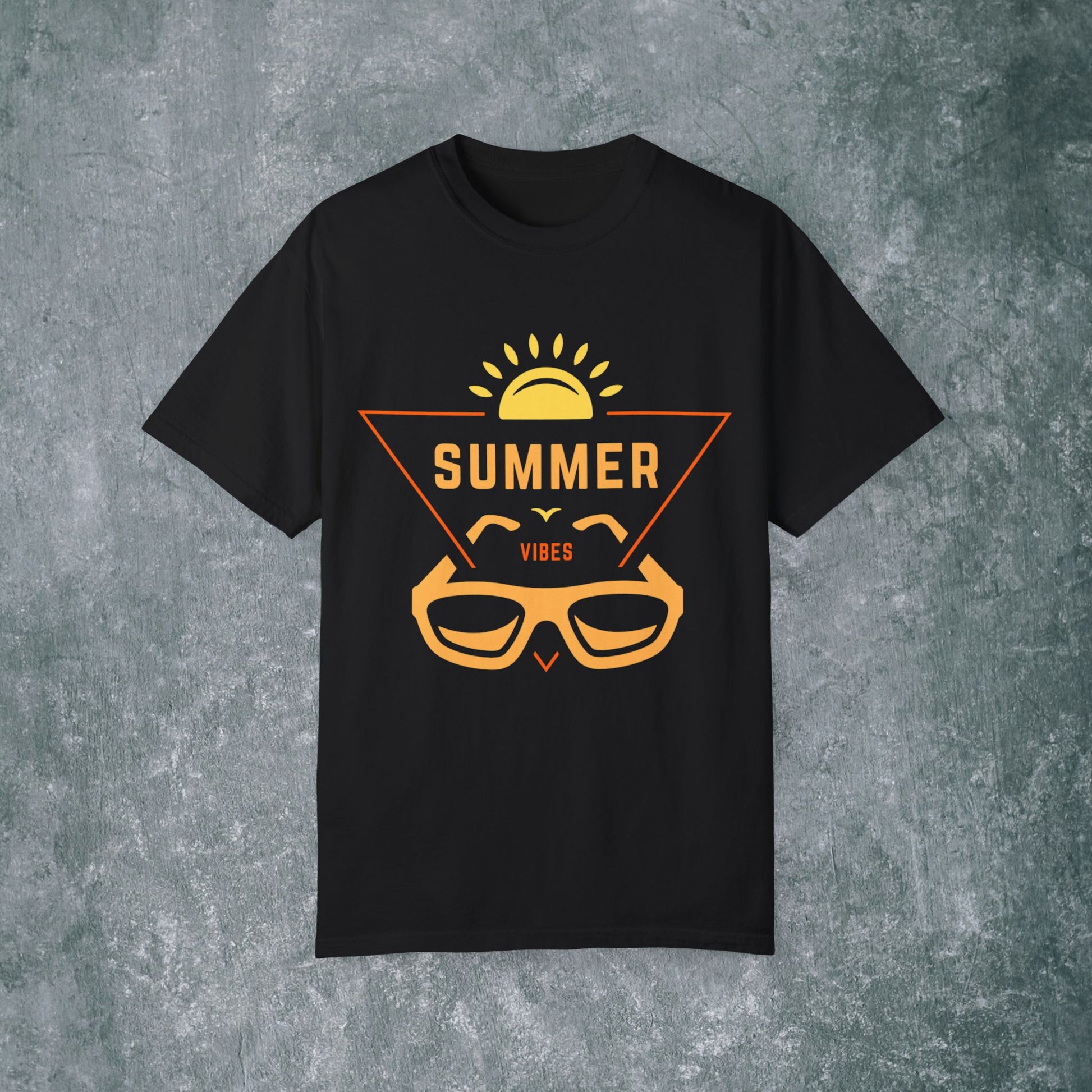 Summer Vibes Unisex Garment-Dyed T-Shirt