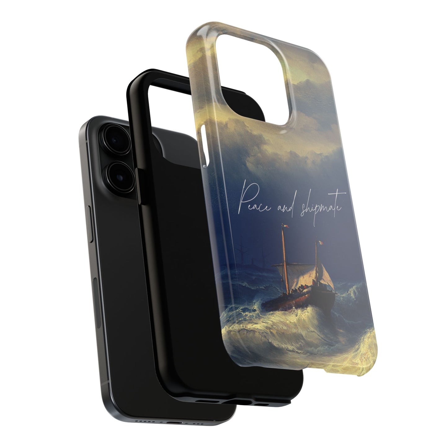 Artistic Phone Case - "Peace and Disparate" Design