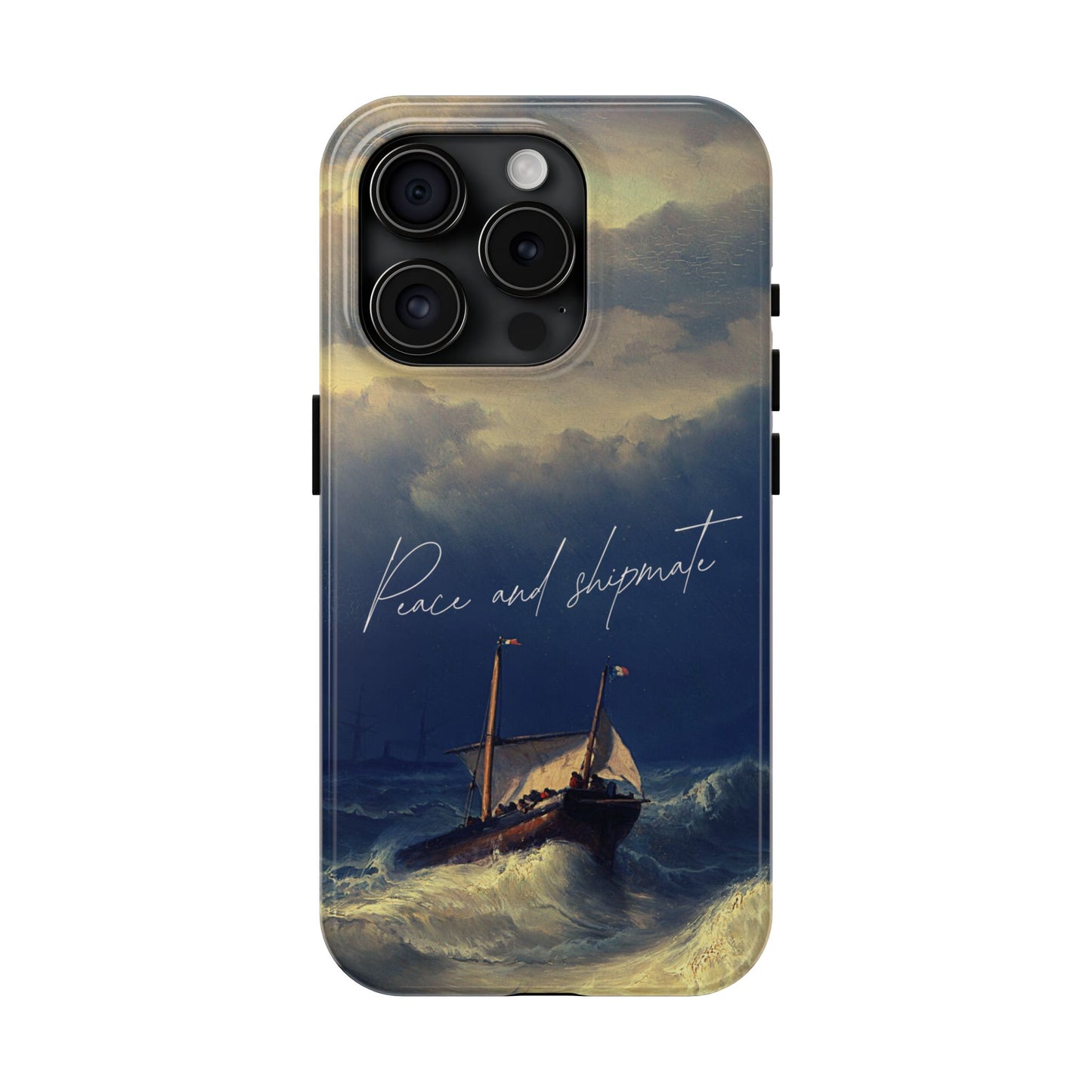 Artistic Phone Case - "Peace and Disparate" Design