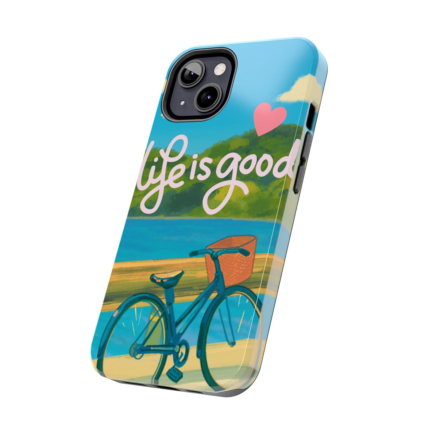 Vibrant Bicycle Design - Phone Case