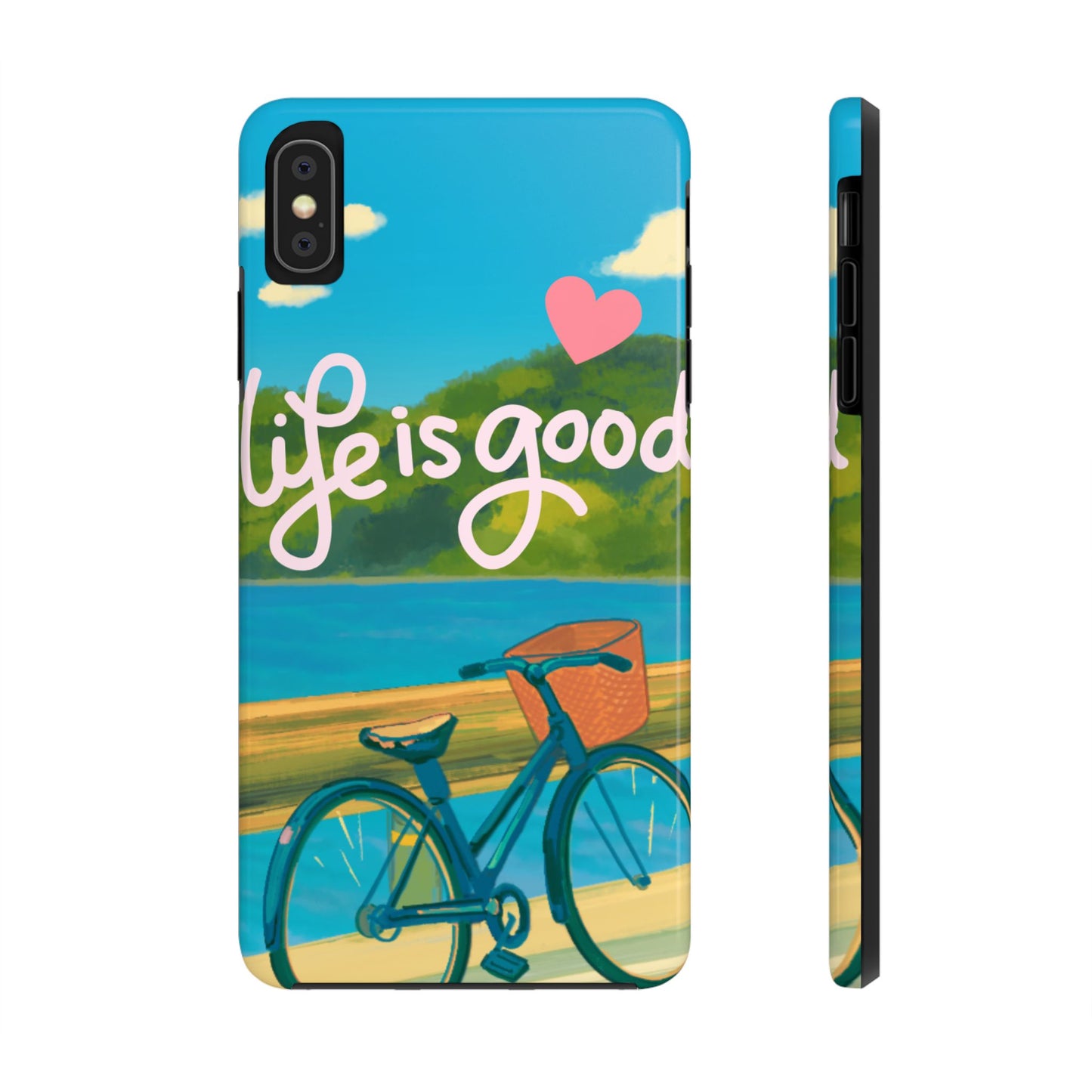 Vibrant Bicycle Design - Phone Case