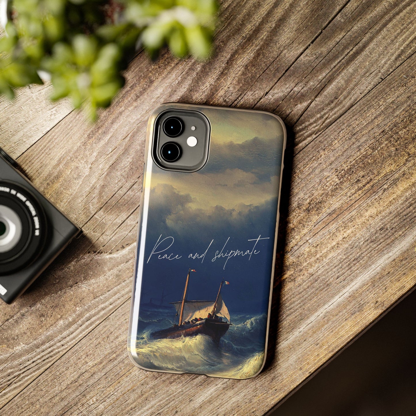 Artistic Phone Case - "Peace and Disparate" Design