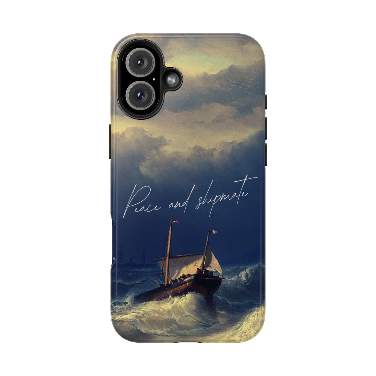 Artistic Phone Case - "Peace and Disparate" Design