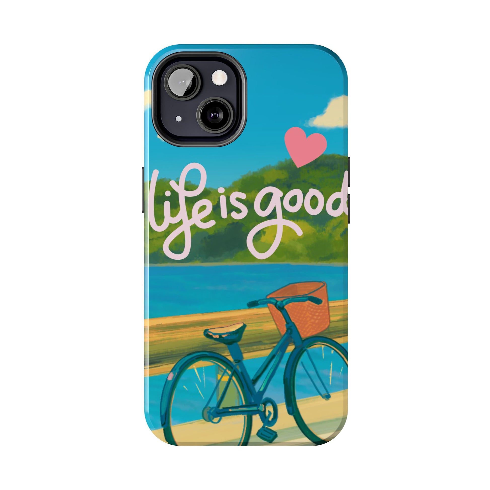 Vibrant Bicycle Design - Phone Case