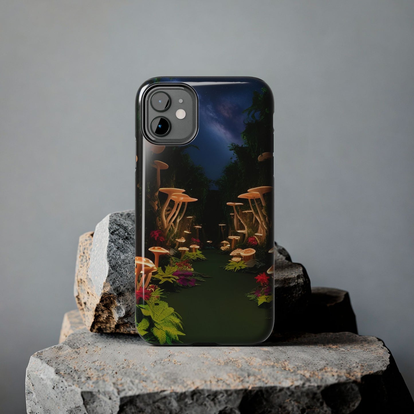 Mushroom Forest Tough Phone Case