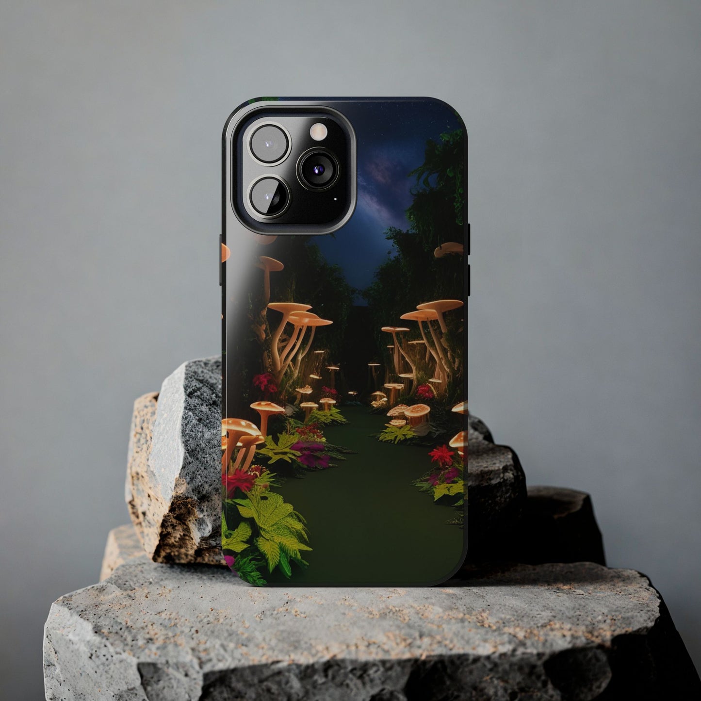 Mushroom Forest Tough Phone Case