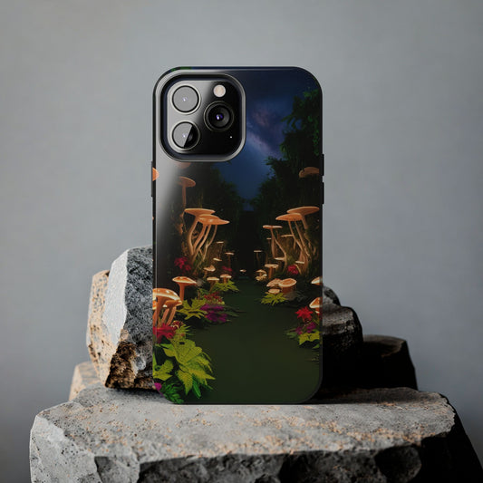 Mushroom Forest Tough Phone Case