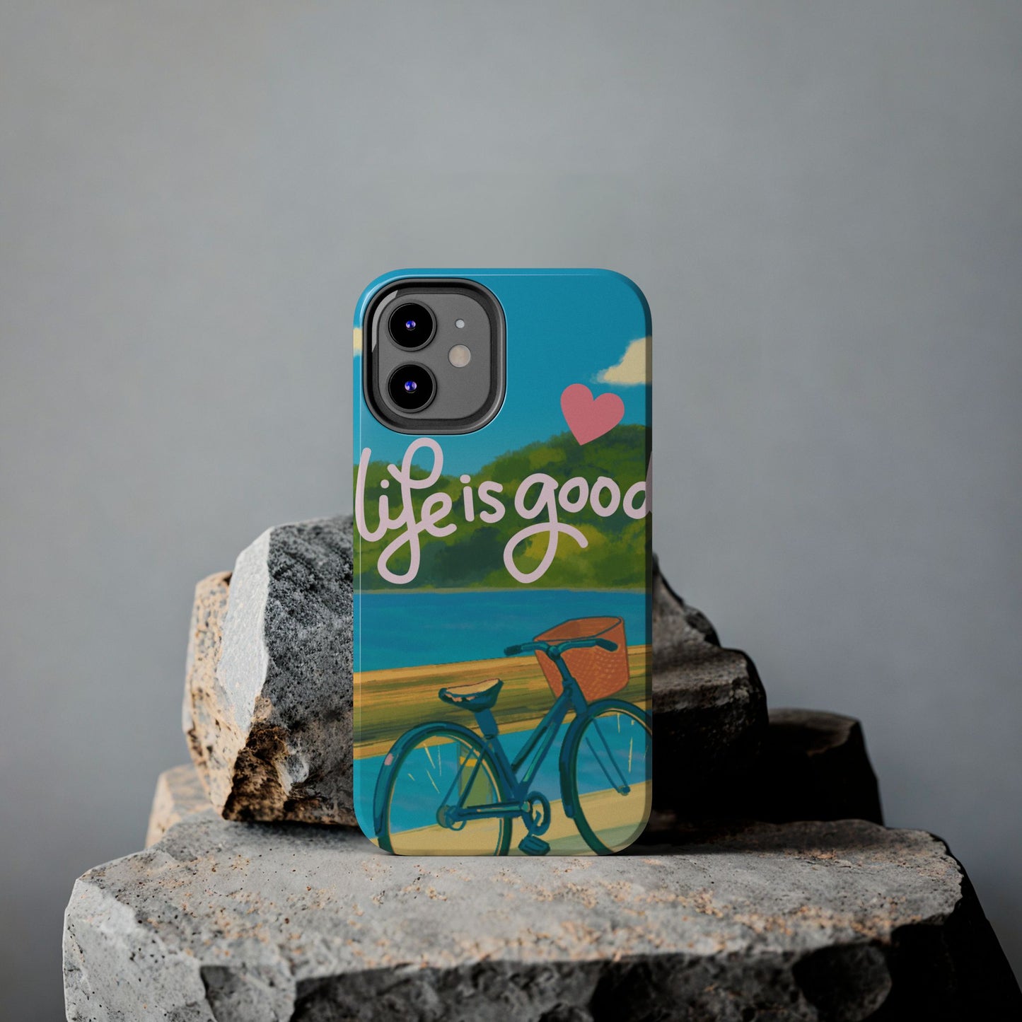 Vibrant Bicycle Design - Phone Case