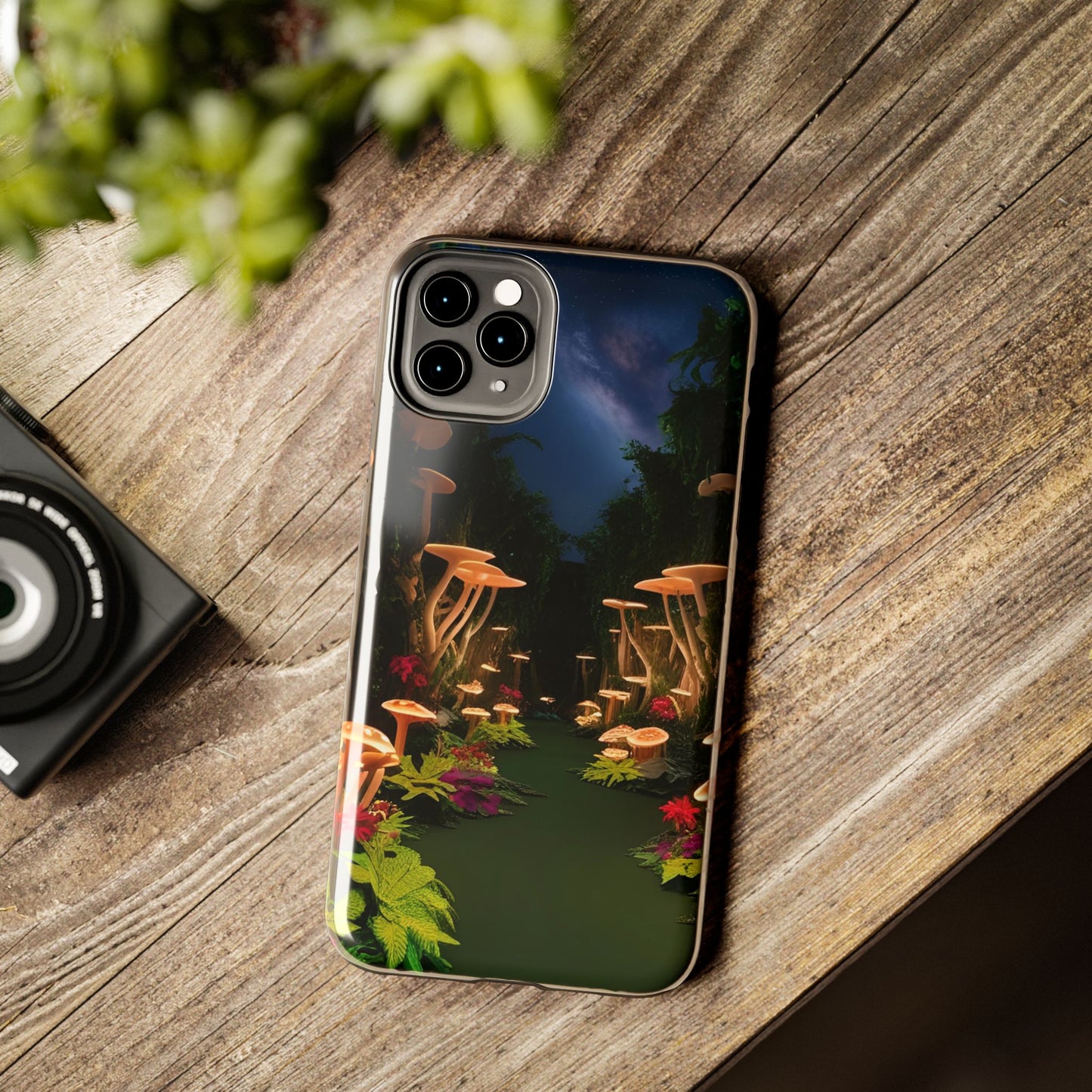 Mushroom Forest Tough Phone Case