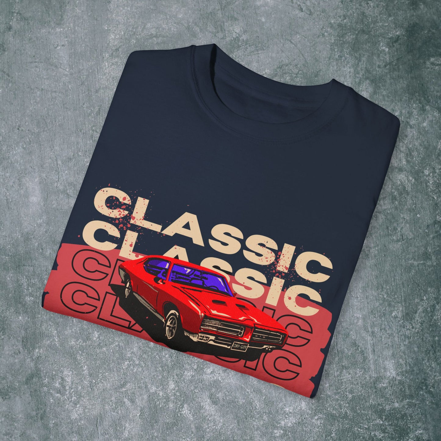 Classic Car Enthusiast Unisex Garment-Dyed T-Shirt