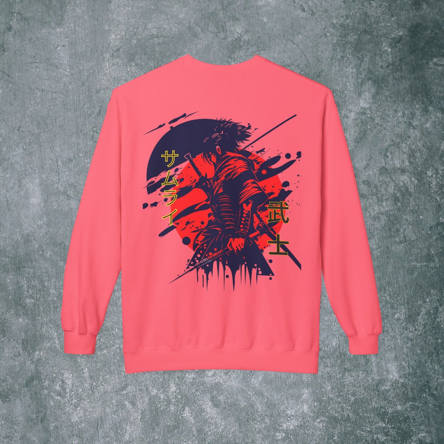 Samurai Graphic Crewneck Sweatshirt