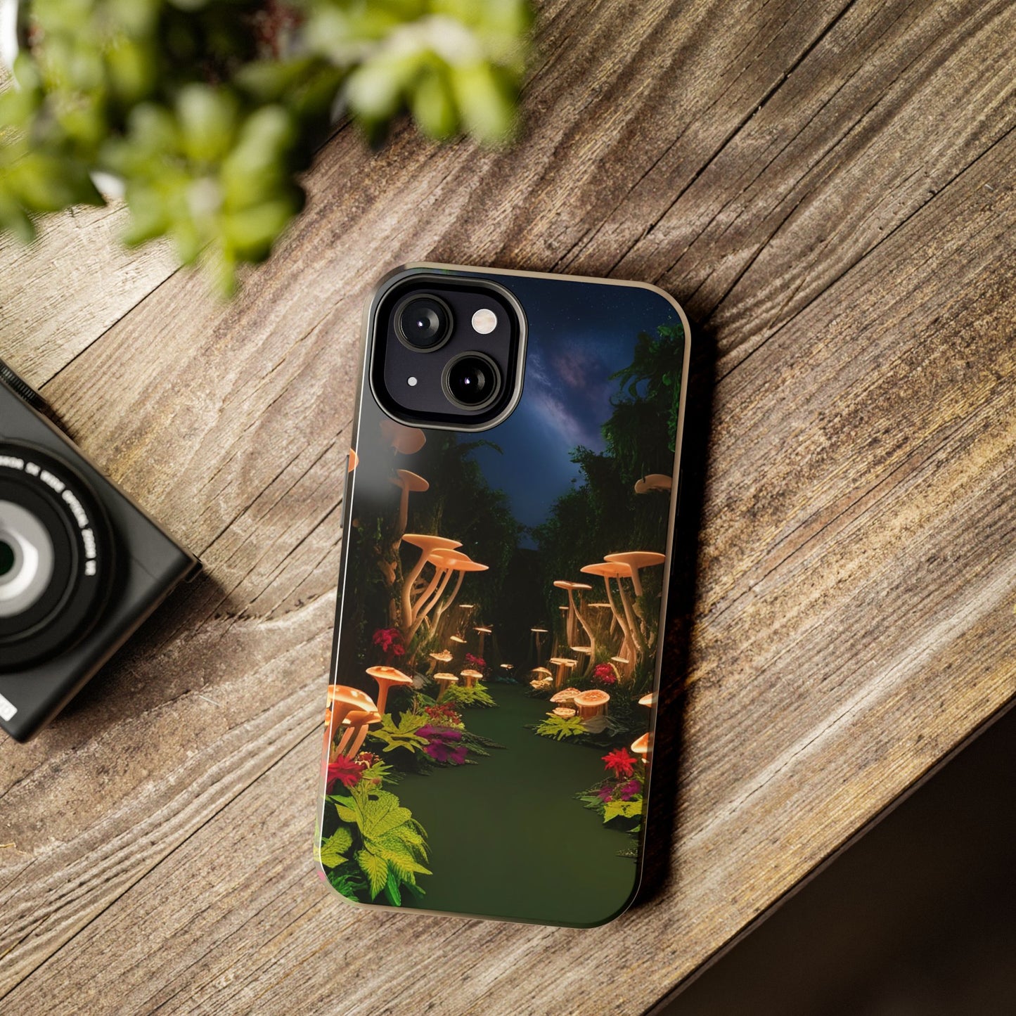 Mushroom Forest Tough Phone Case