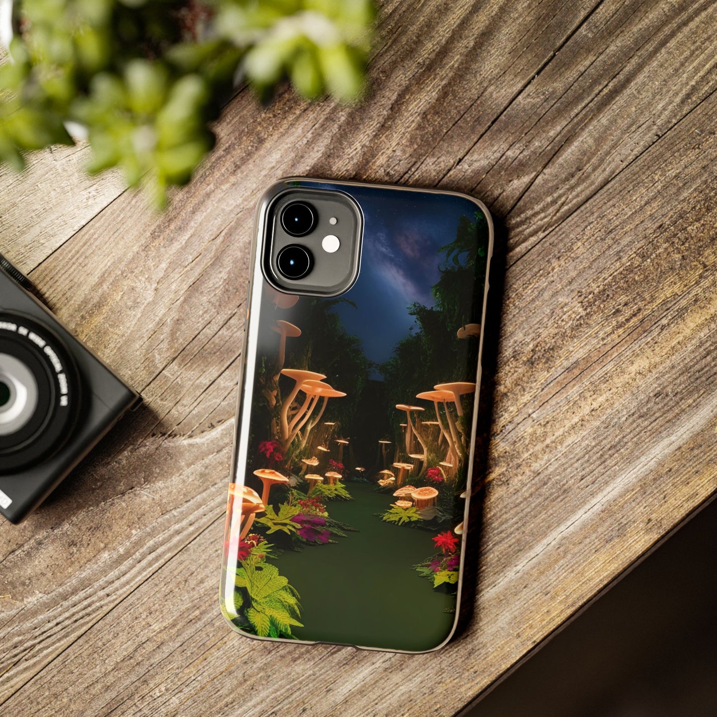 Mushroom Forest Tough Phone Case
