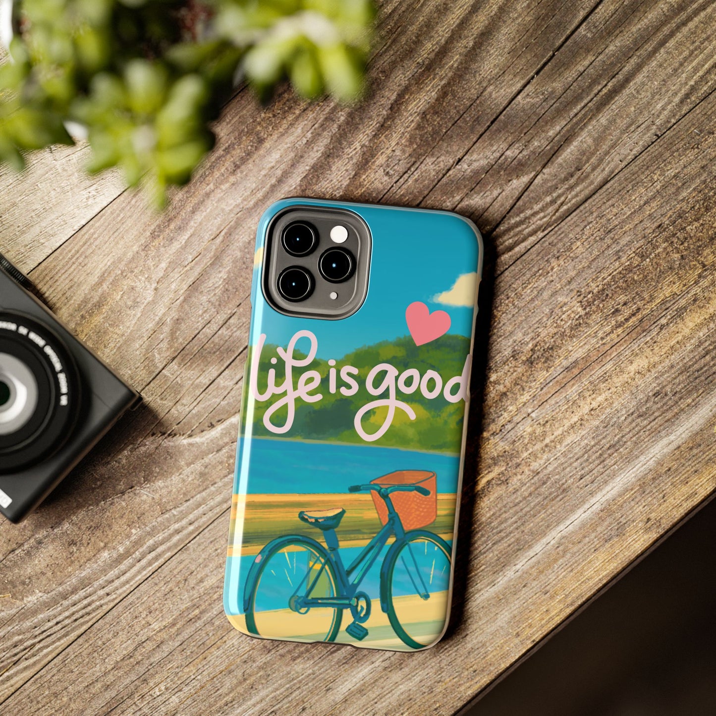 Vibrant Bicycle Design - Phone Case