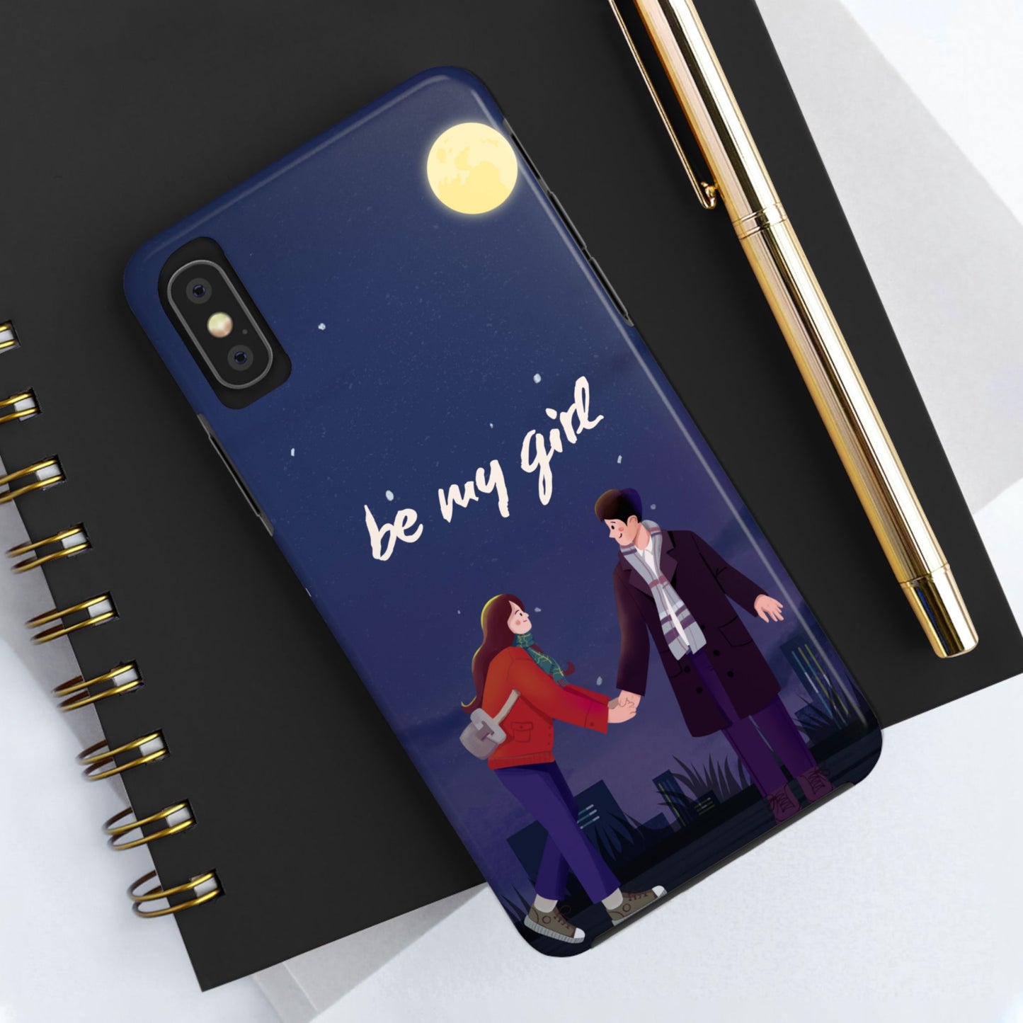 Romantic Couple Tough Phone Cases