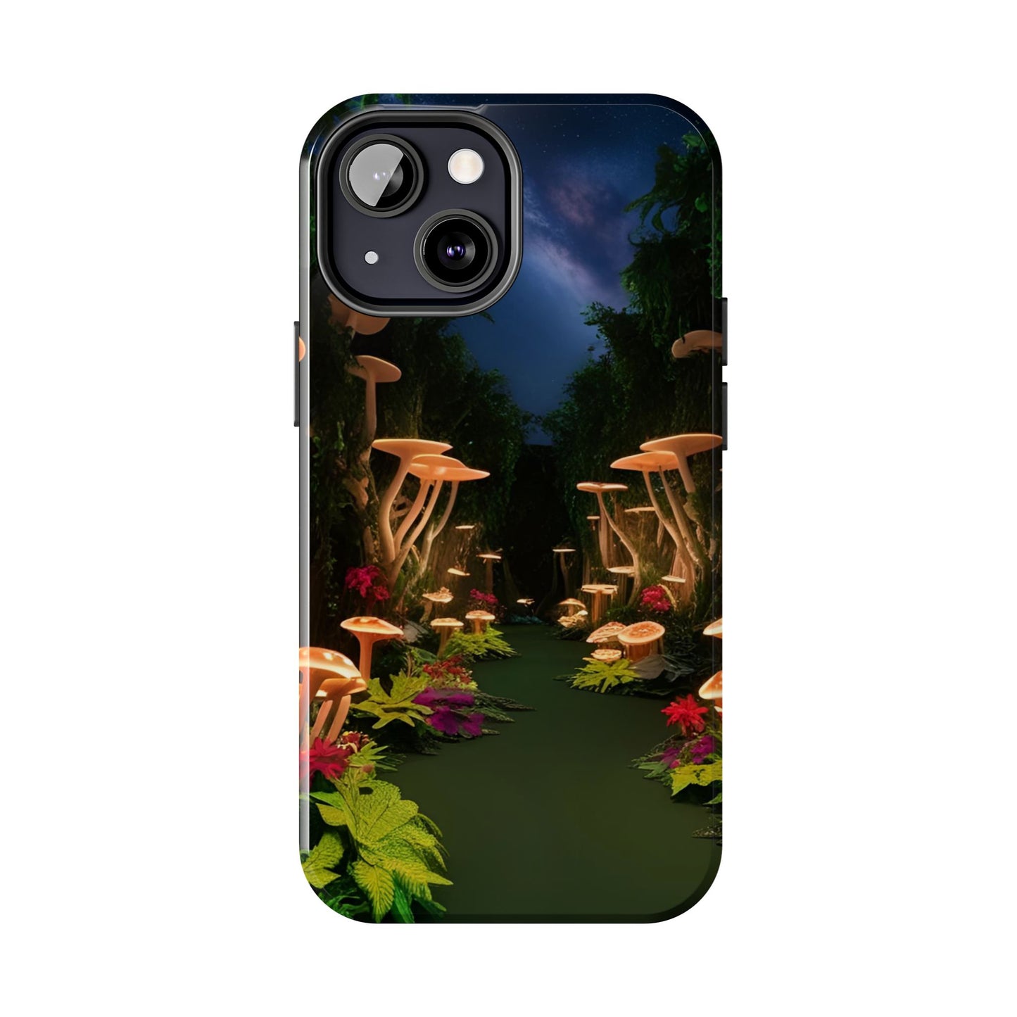 Mushroom Forest Tough Phone Case