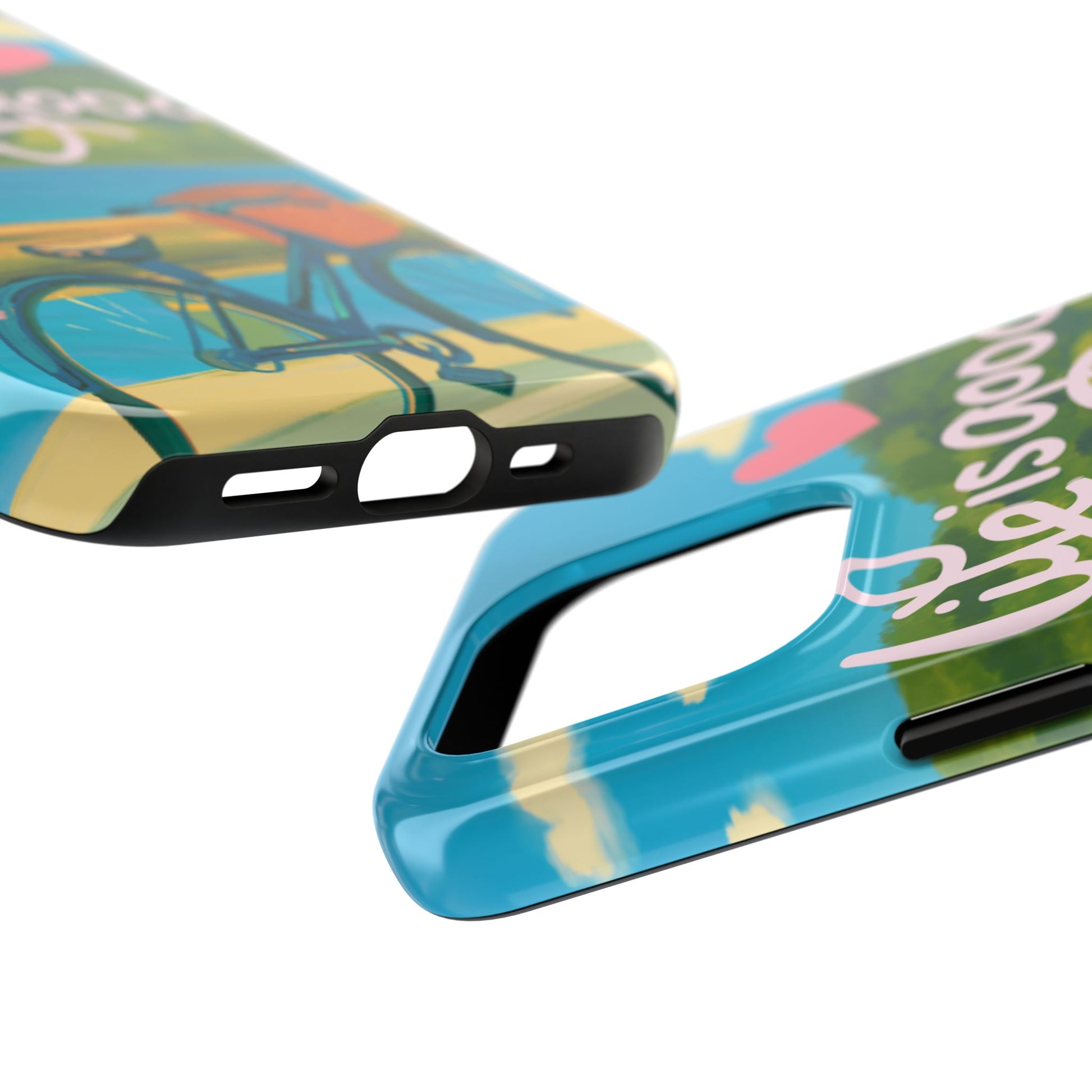 Vibrant Bicycle Design - Phone Case