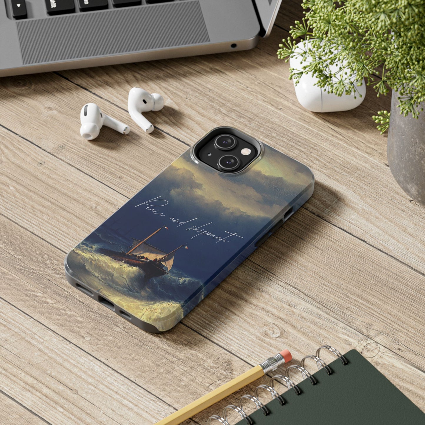 Artistic Phone Case - "Peace and Disparate" Design