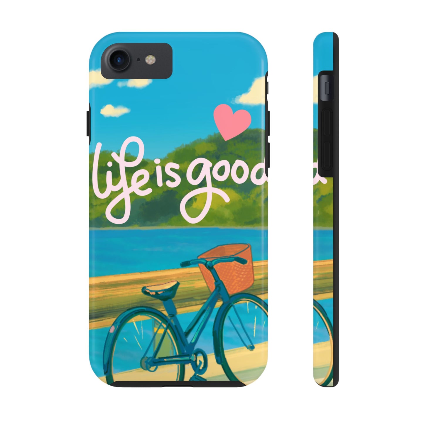 Vibrant Bicycle Design - Phone Case