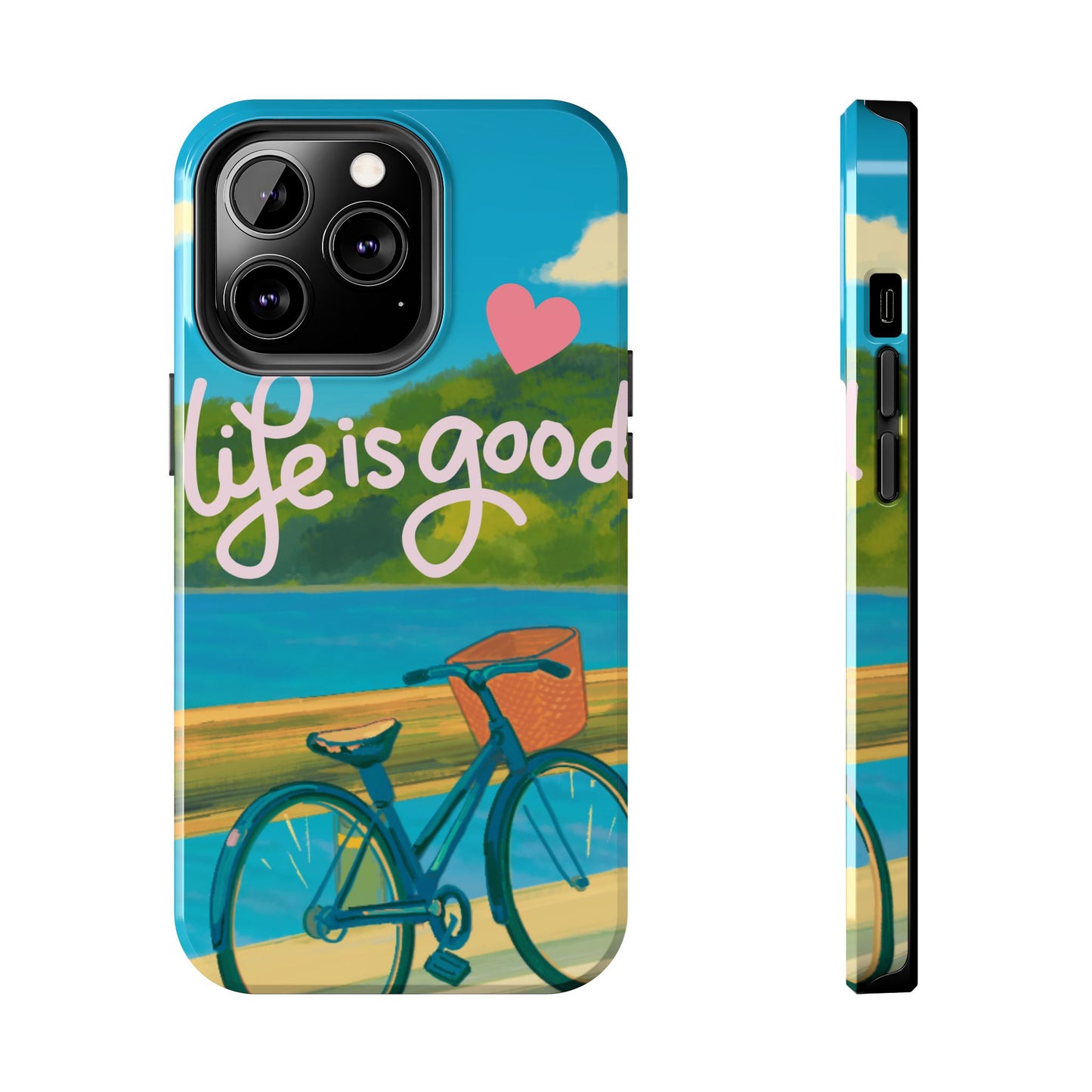 Vibrant Bicycle Design - Phone Case