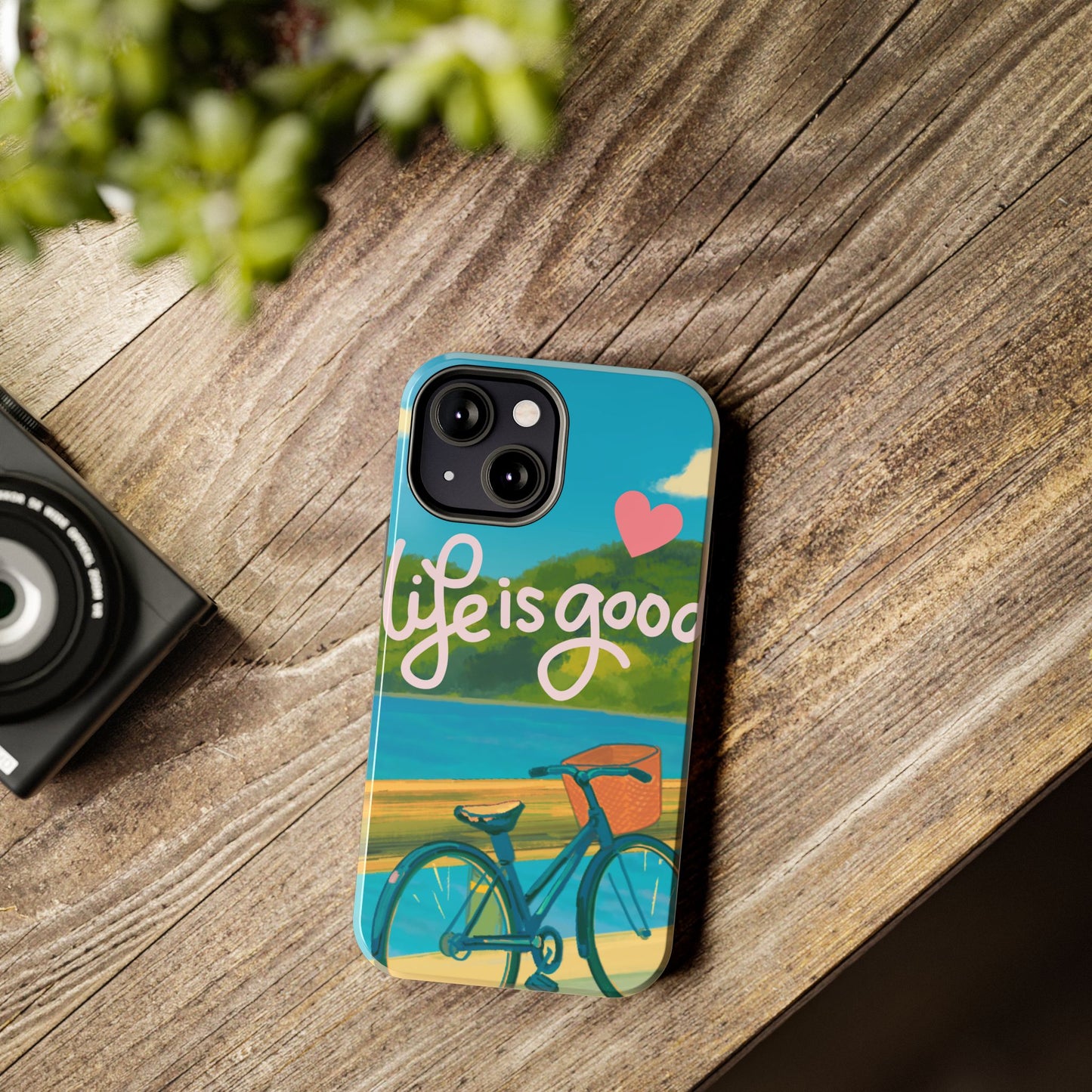 Vibrant Bicycle Design - Phone Case