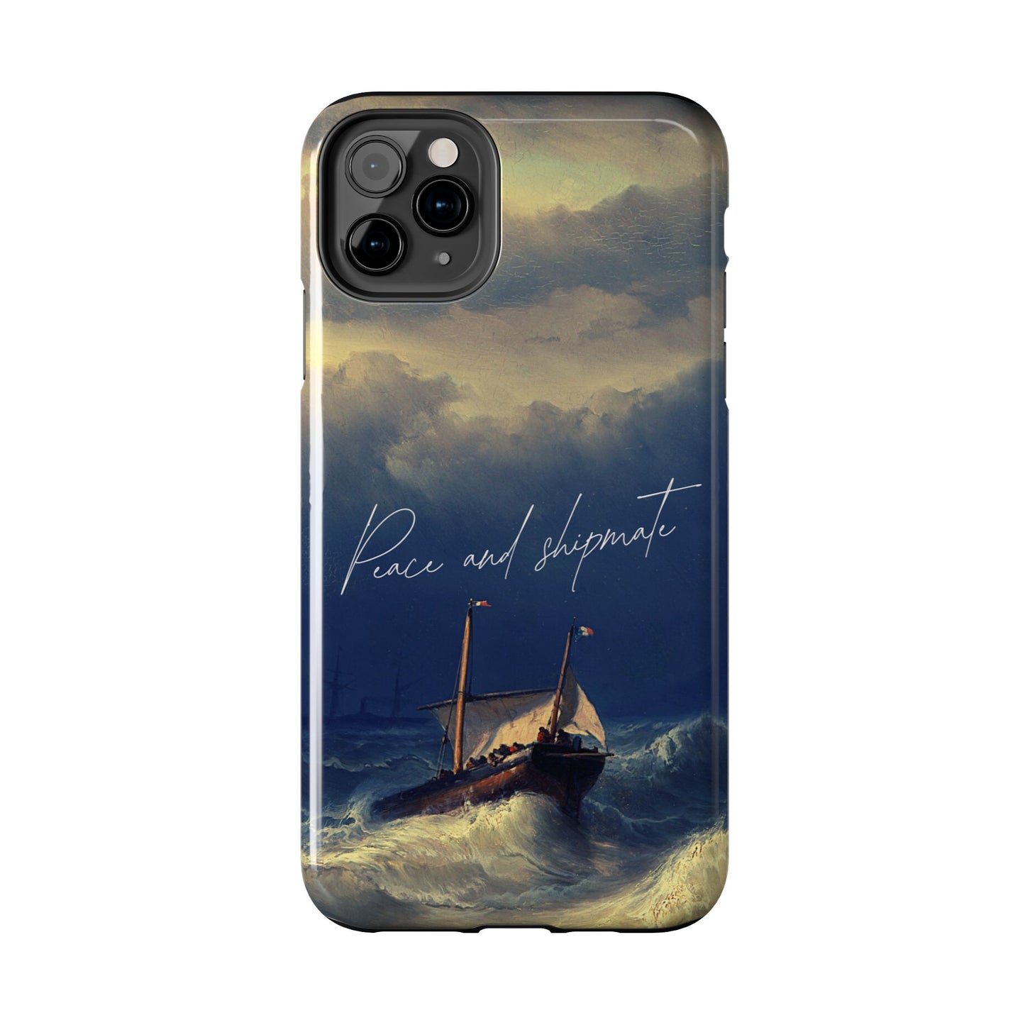 Artistic Phone Case - "Peace and Disparate" Design