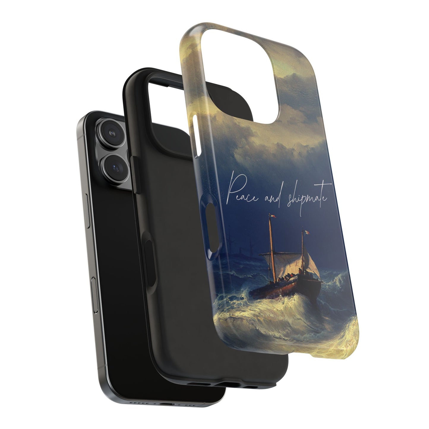Artistic Phone Case - "Peace and Disparate" Design
