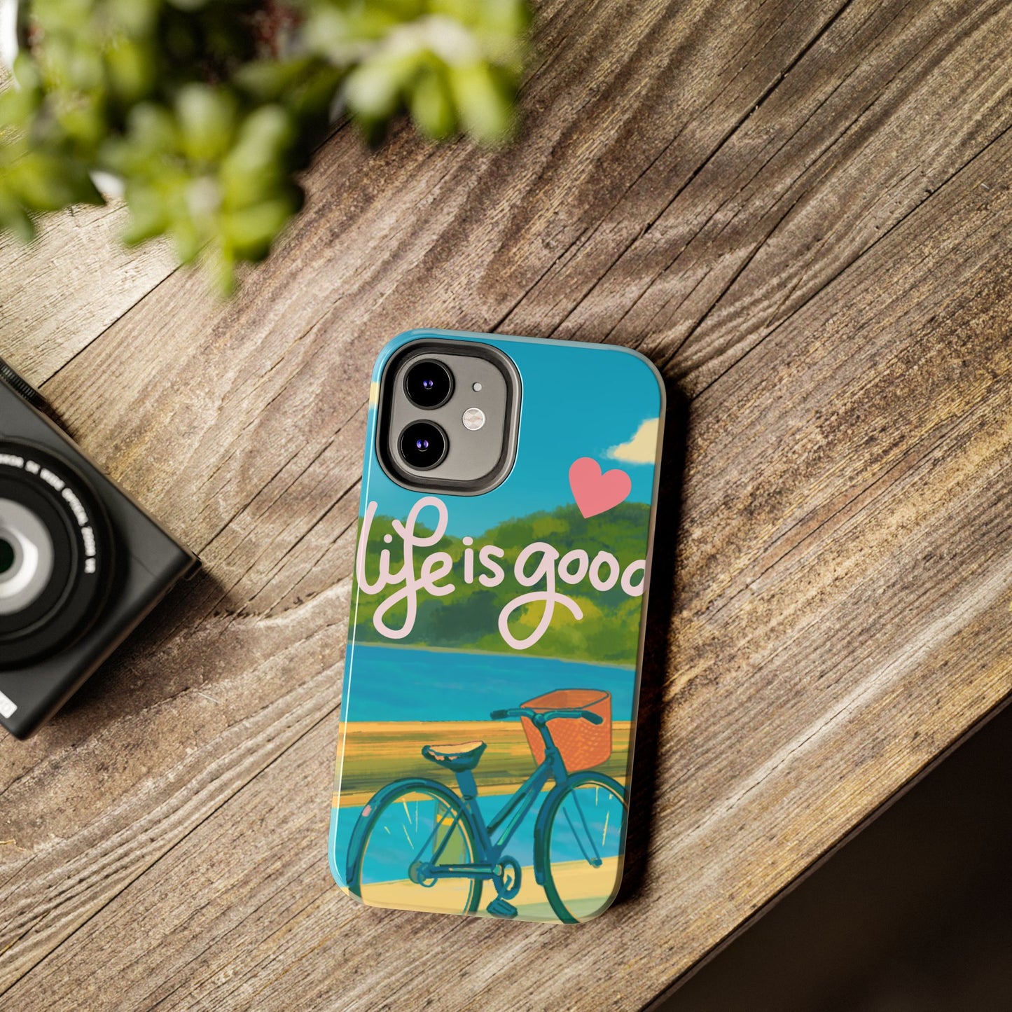 Vibrant Bicycle Design - Phone Case