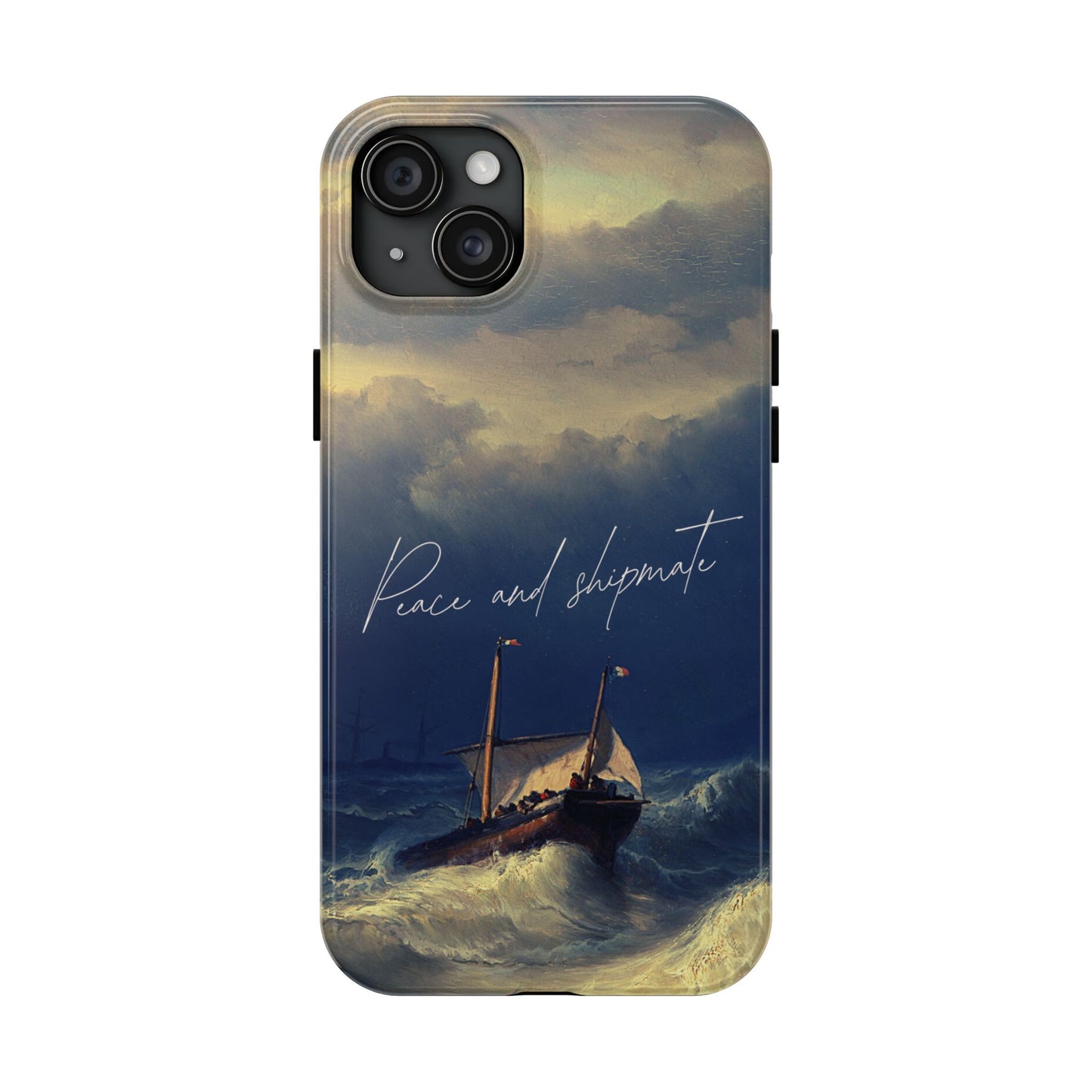 Artistic Phone Case - "Peace and Disparate" Design