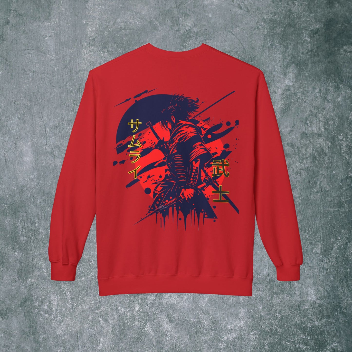 Samurai Graphic Crewneck Sweatshirt