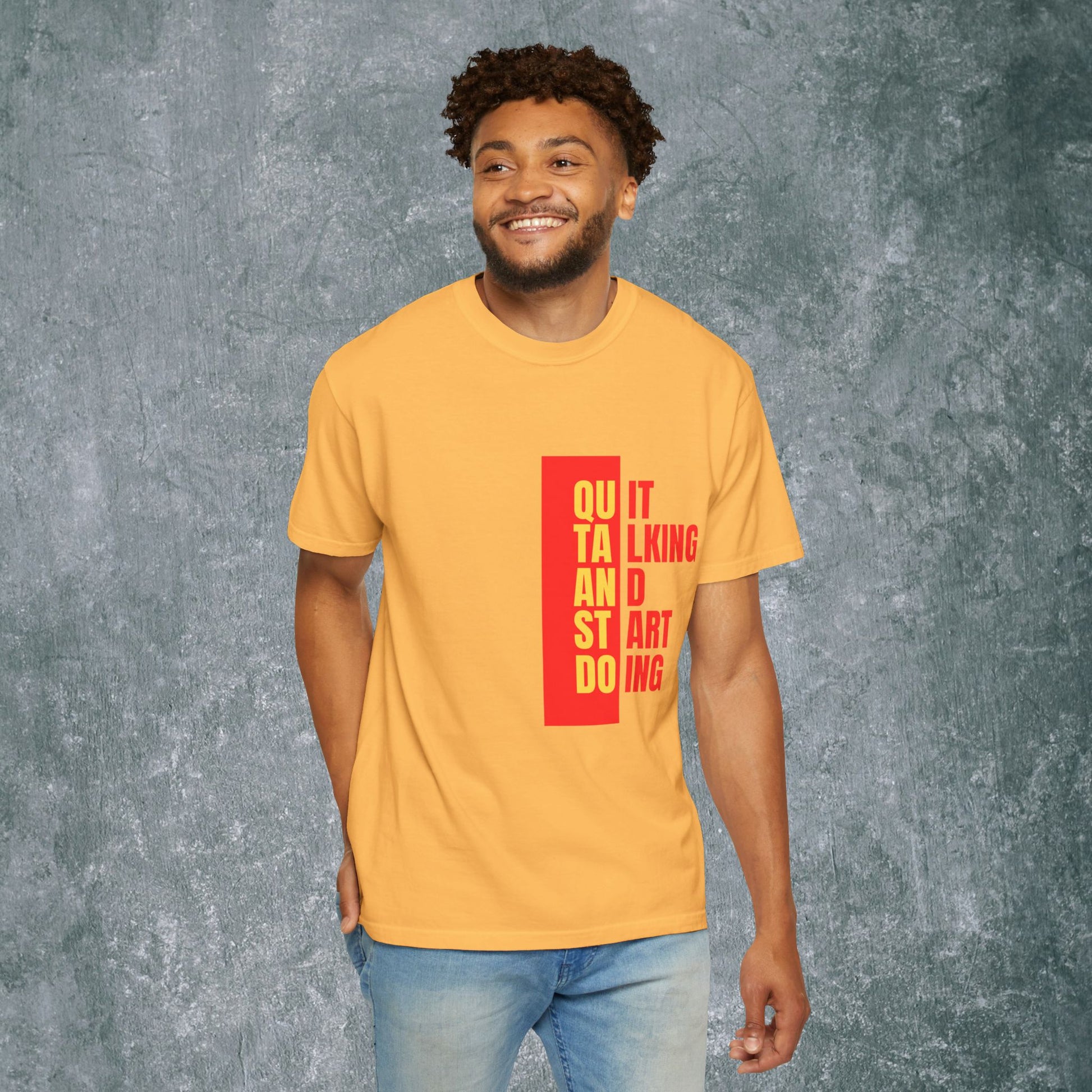 Unisex Garment-Dyed T-Shirt - Trendy Graphic Tee