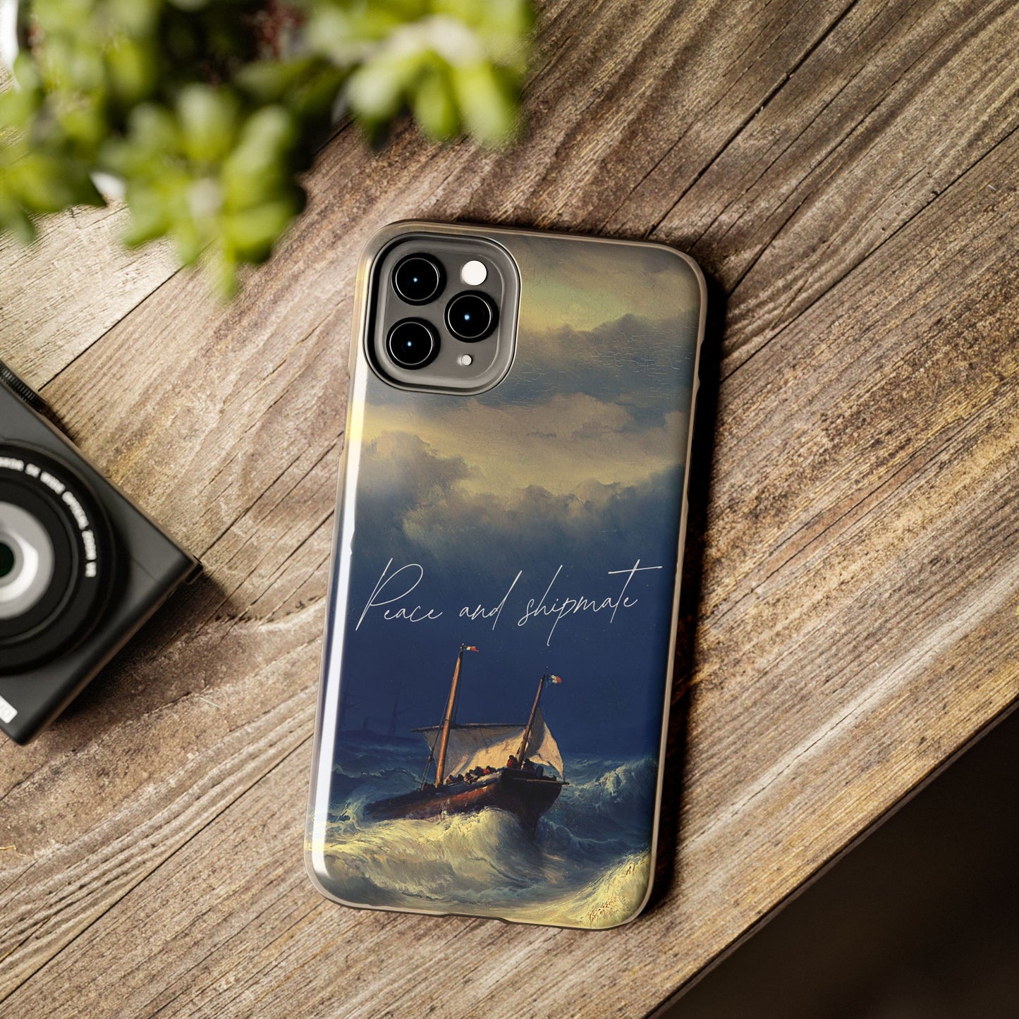 Artistic Phone Case - "Peace and Disparate" Design