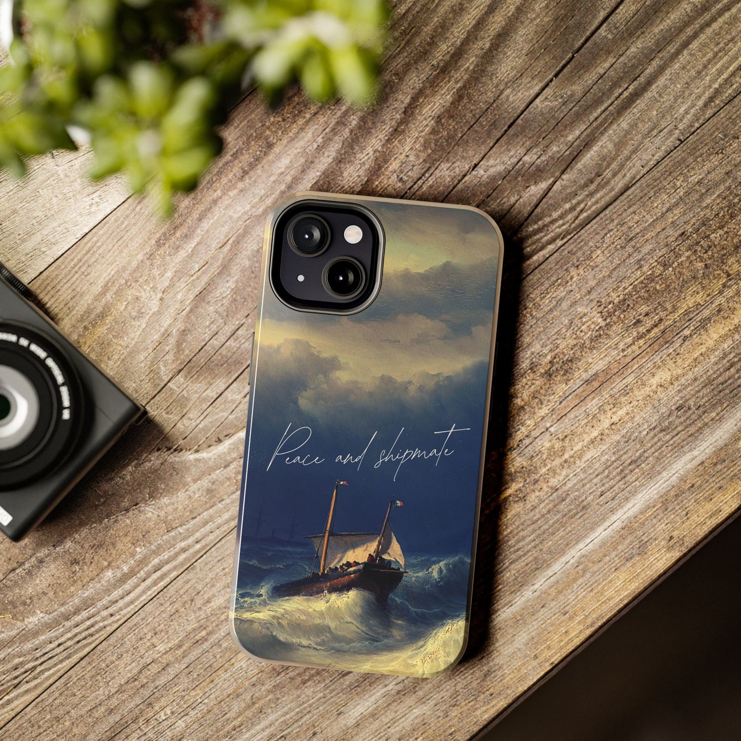 Artistic Phone Case - "Peace and Disparate" Design