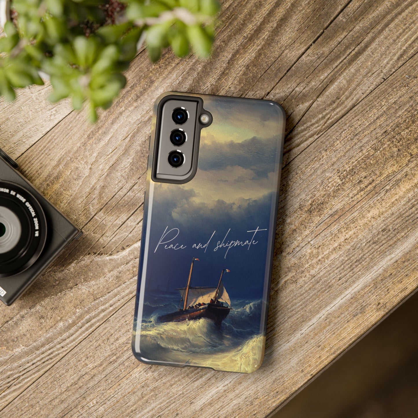 Artistic Phone Case - "Peace and Disparate" Design