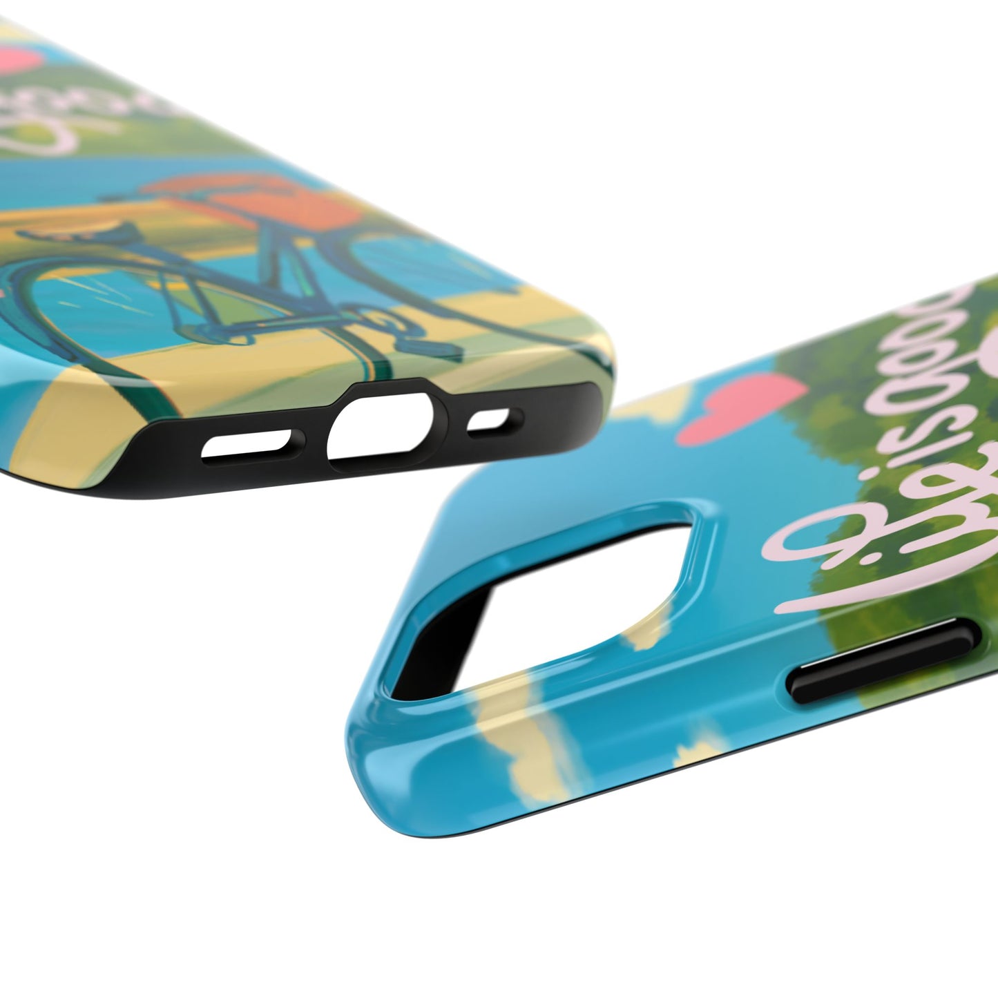 Vibrant Bicycle Design - Phone Case