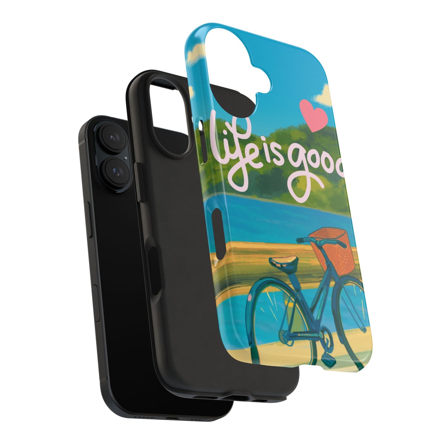 Vibrant Bicycle Design - Phone Case