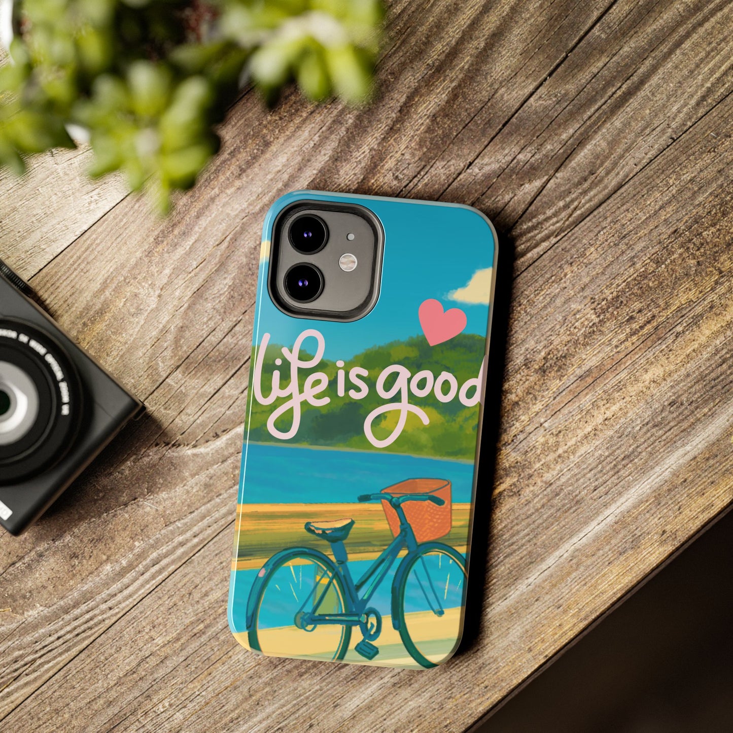 Vibrant Bicycle Design - Phone Case