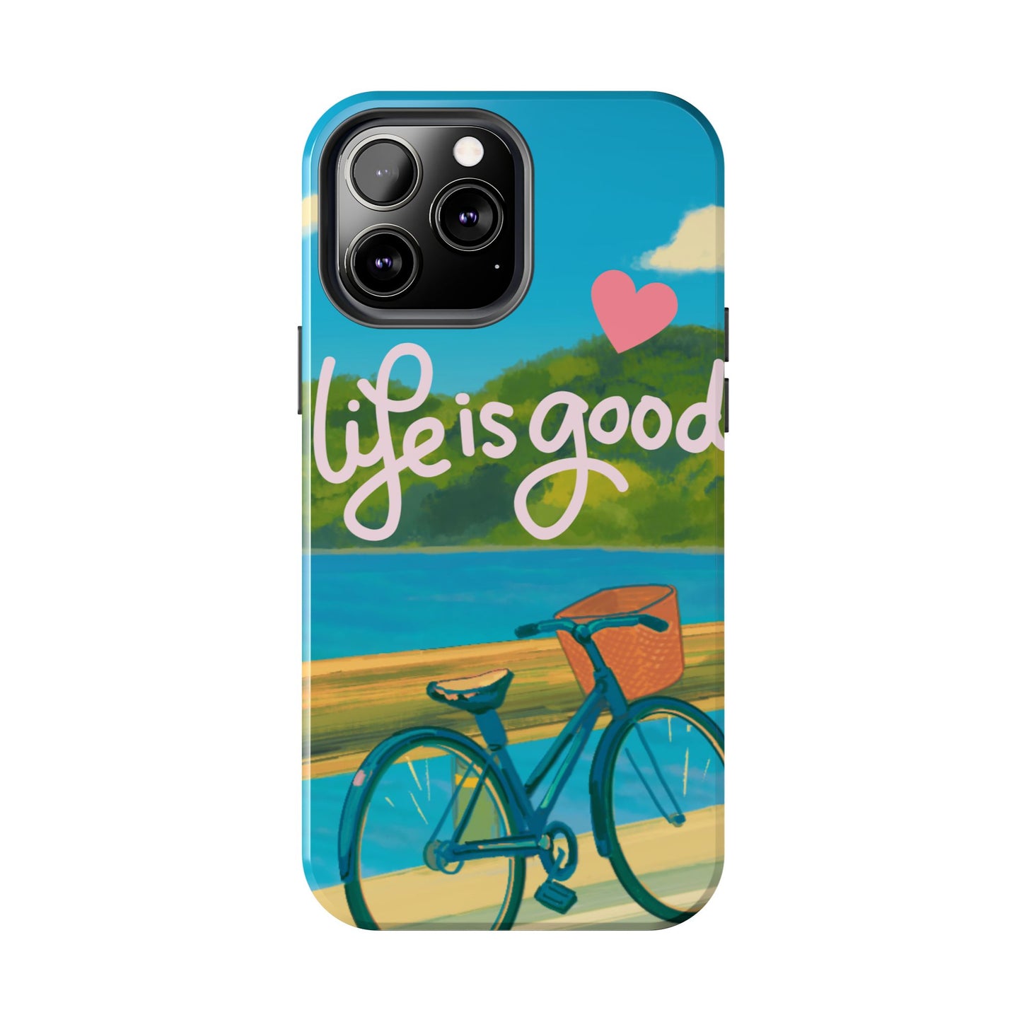 Vibrant Bicycle Design - Phone Case