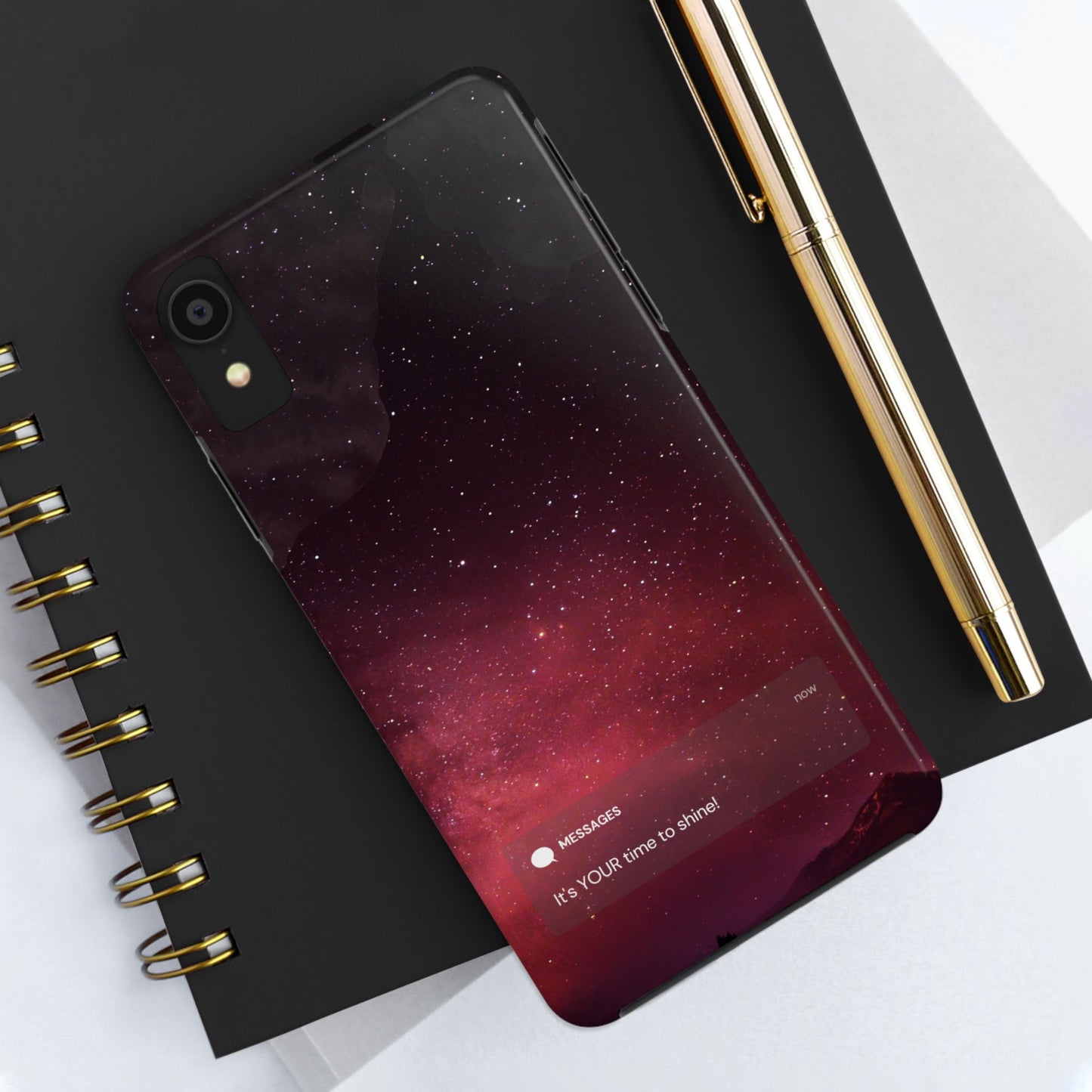 Phone Case - Galaxy Starry Night Tough Case - It's YOUR Time to Shine